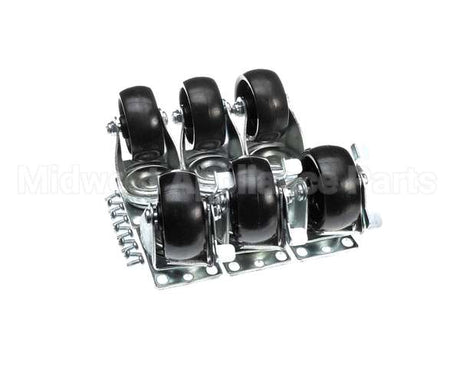 160621 Norlake Caster Kit Plate Type (Set Of