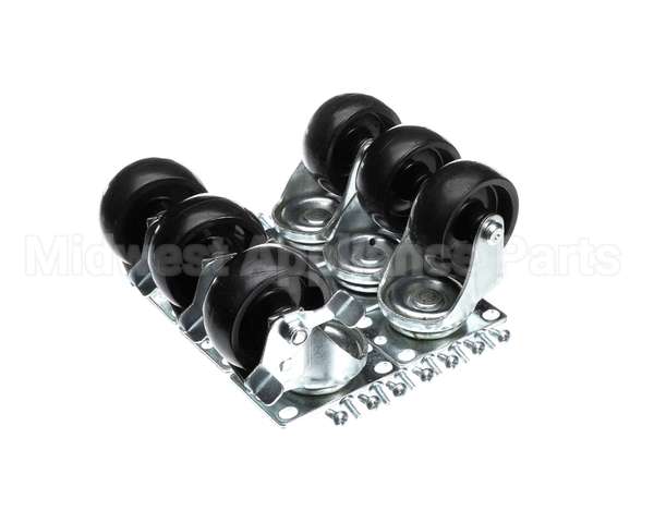 160621 Norlake Caster Kit Plate Type (Set Of