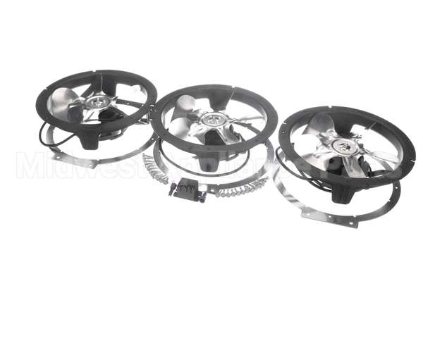 161007 Norlake 3-Fan Retrofit Fan Kit 8 Blade