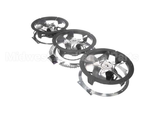 161007 Norlake 3-Fan Retrofit Fan Kit 8 Blade