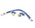 16100BPQ2S48 Dormont 1 Dia., 48 Blue Hose, Snapfast, 2 Swivel