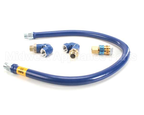 16100BPQ2S60 Dormont 1 Dia., 60 Blue Hose, Snapfast, 2 Swivel