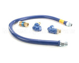16100BPQ2S60 Dormont 1 Dia., 60 Blue Hose, Snapfast, 2 Swivel
