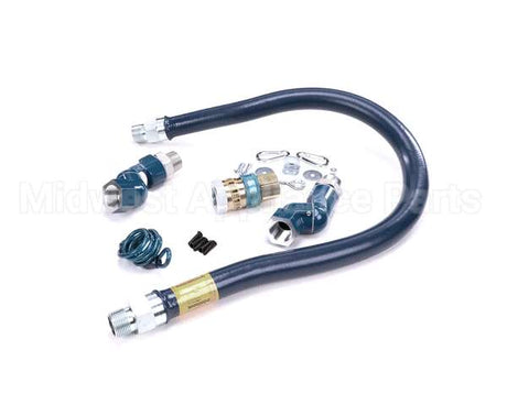 16100BPQ2SR48 Dormont 1 Dia., 48 Blue Hose, Snapfast, 2 Swivel