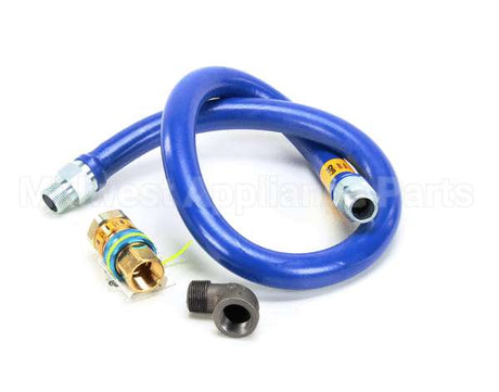 16100BPQ60 Dormont 1 Dia, 60 Blue Hose, Snapfast, 1 Elbow