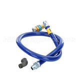 16100BPQ72 Dormont 1 Dia, 72 Blue Hose, Snapfast, 1 Elbow