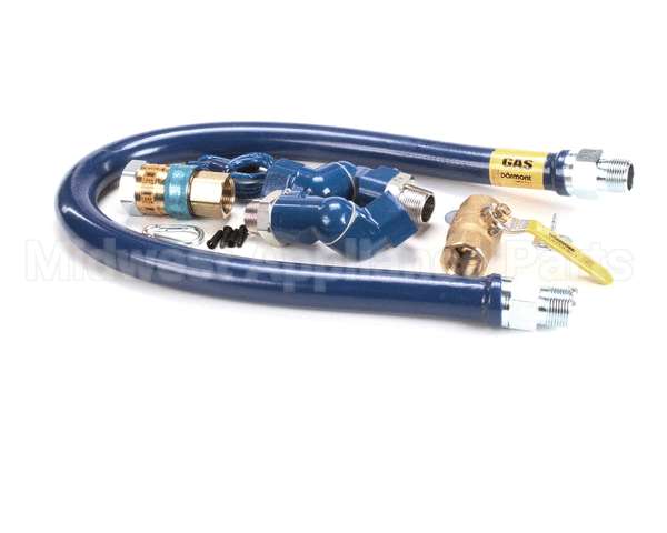 16100KIT2S48 Dormont 1 Dia., 48 Blue Hose, Snapfast, 2 Swivel