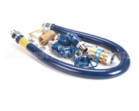 16100KIT2S48 Dormont 1 Dia., 48 Blue Hose, Snapfast, 2 Swivel