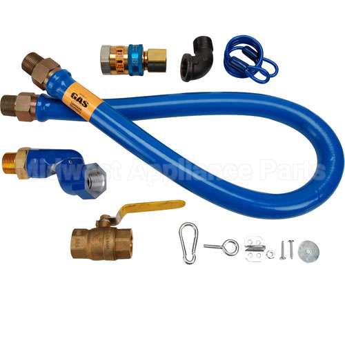 16100KITS48 Compatible Dormont Connector, Gas, Kit, 1" X 48"