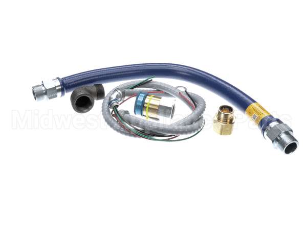 16125BPQ36 Dormont 1-1/4 Dia., 36 Blue Hose, Snapfast, 1 El