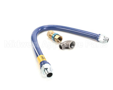 16125BPQ48 Dormont 1-1/4 Dia., 48 Blue Hose, Snapfast, 1 El