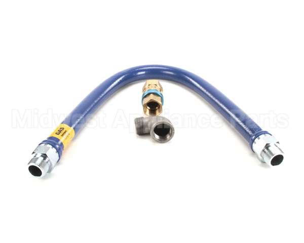 16125BPQ48 Dormont 1-1/4 Dia., 48 Blue Hose, Snapfast, 1 El