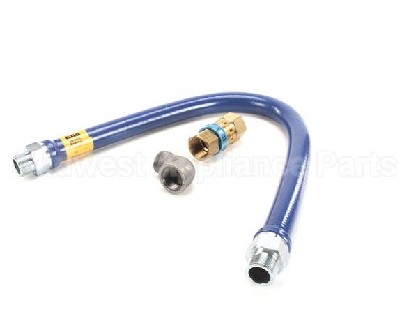 16125BPQ48 Dormont 1-1/4 Dia., 48 Blue Hose, Snapfast, 1 El