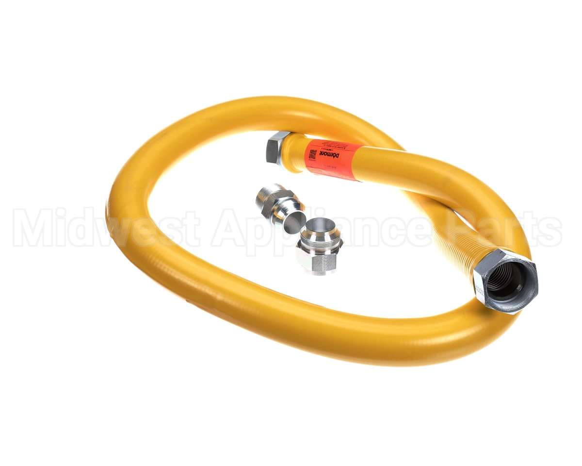 16125NPFS72 Dormont Stationary Gas Connector, 1-1/4 Dia., 72