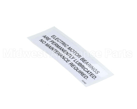 16342 Henny Penny Label - Electric Motor