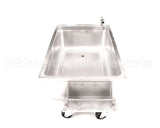 164057 Henny Penny Assembly-Drn Pan Casters Eeg/Lvg