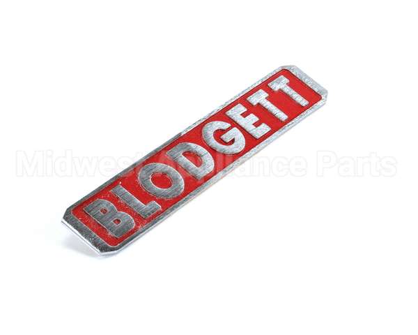 16470 Blodgett Nameplate, 10 Blodgett
