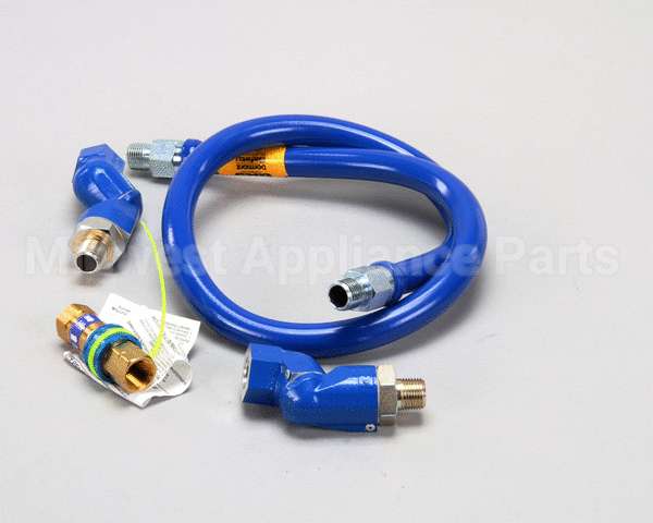 1650BPQ2S48 Dormont 1/2 Dia., 48 Blue Hose, Snapfast, 2 Swiv