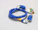 1650BPQ2S48 Dormont 1/2 Dia., 48 Blue Hose, Snapfast, 2 Swiv