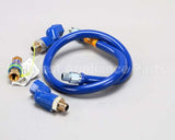 1650BPQ2S48 Dormont 1/2 Dia., 48 Blue Hose, Snapfast, 2 Swiv