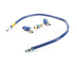 1650BPQ2S60 Dormont 1/2 Dia., 60 Blue Hose, Snapfast, 2 Swiv
