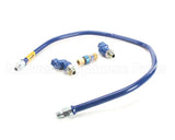 1650BPQ2S60 Dormont 1/2 Dia., 60 Blue Hose, Snapfast, 2 Swiv