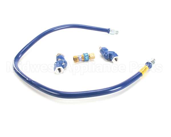 1650BPQ2S60 Dormont 1/2 Dia., 60 Blue Hose, Snapfast, 2 Swiv