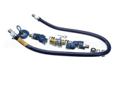 1650BPQ2SR48 Dormont 1/2 Dia., 48 Blue Hose, Snapfast, 2 Swiv