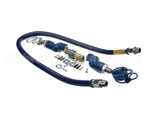 1650BPQ2SR48 Dormont 1/2 Dia., 48 Blue Hose, Snapfast, 2 Swiv