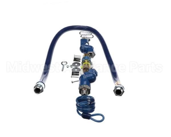 1650BPQ2SR48 Dormont 1/2 Dia., 48 Blue Hose, Snapfast, 2 Swiv