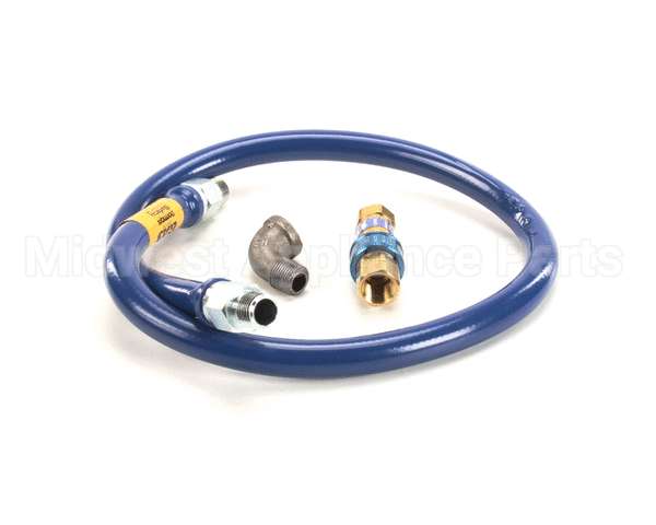 1650BPQ48 Dormont 1/2 Dia., 48 Blue Hose, Snapfast, 1 Elbo