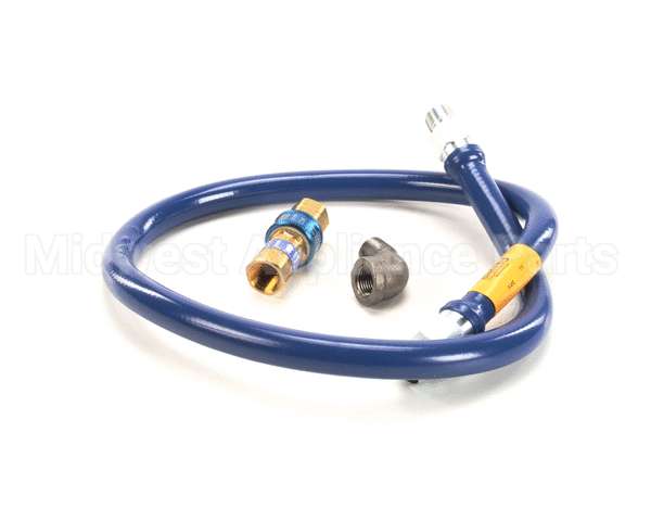 1650BPQ48 Dormont 1/2 Dia., 48 Blue Hose, Snapfast, 1 Elbo