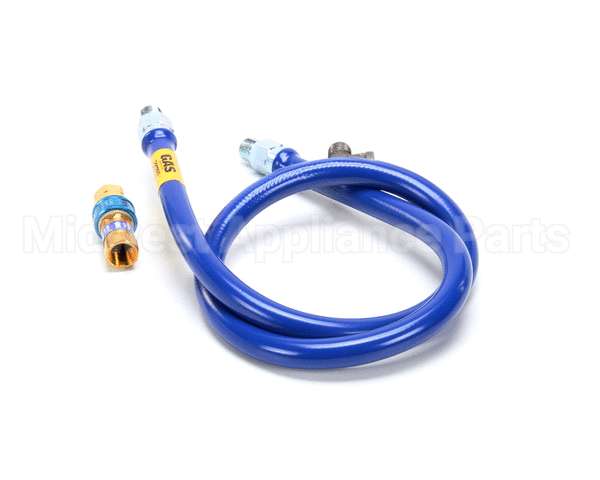 1650BPQ60 Dormont 1/2" Dia., 60 Blue Hose, Snapfast, 1 Elb