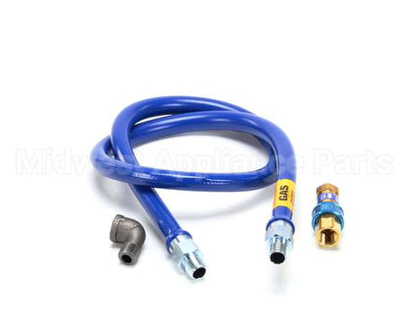 1650BPQ60 Dormont 1/2" Dia., 60 Blue Hose, Snapfast, 1 Elb