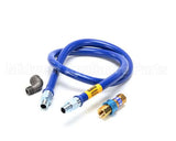 1650BPQ60 Dormont 1/2" Dia., 60 Blue Hose, Snapfast, 1 Elb