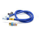 1650BPQ60 Dormont 1/2" Dia., 60 Blue Hose, Snapfast, 1 Elb
