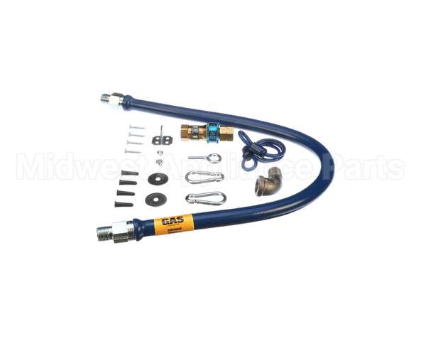 1650BPQR36 Dormont 1/2 Dia., 36 Blue Hose, Snapfast, 1 Elbo