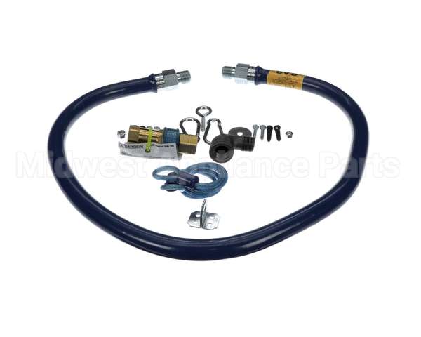 1650BPQR48 Dormont 1/2 Dia., 48 Blue Hose, Snapfast, 1 Elbo