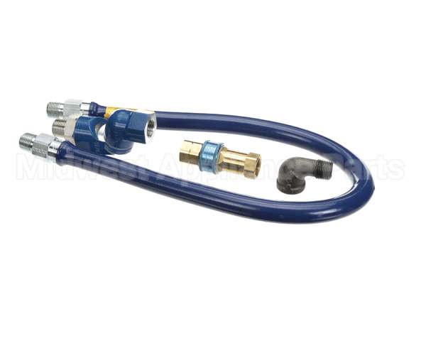 1650BPQS36 Dormont 1/2 Dia., 36 Blue Hose, Snapfast, Swivel