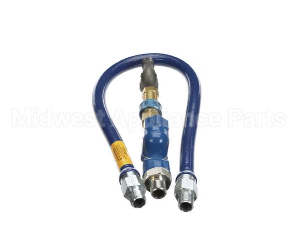 1650BPQS36 Dormont 1/2 Dia., 36 Blue Hose, Snapfast, Swivel