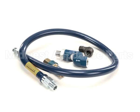 1650BPQS48 Dormont 1/2 Dia., 48 Blue Hose, Snapfast, Swivel