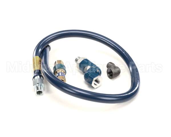 1650BPQS48 Dormont 1/2 Dia., 48 Blue Hose, Snapfast, Swivel