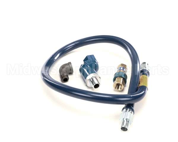 1650BPQS48 Dormont 1/2 Dia., 48 Blue Hose, Snapfast, Swivel