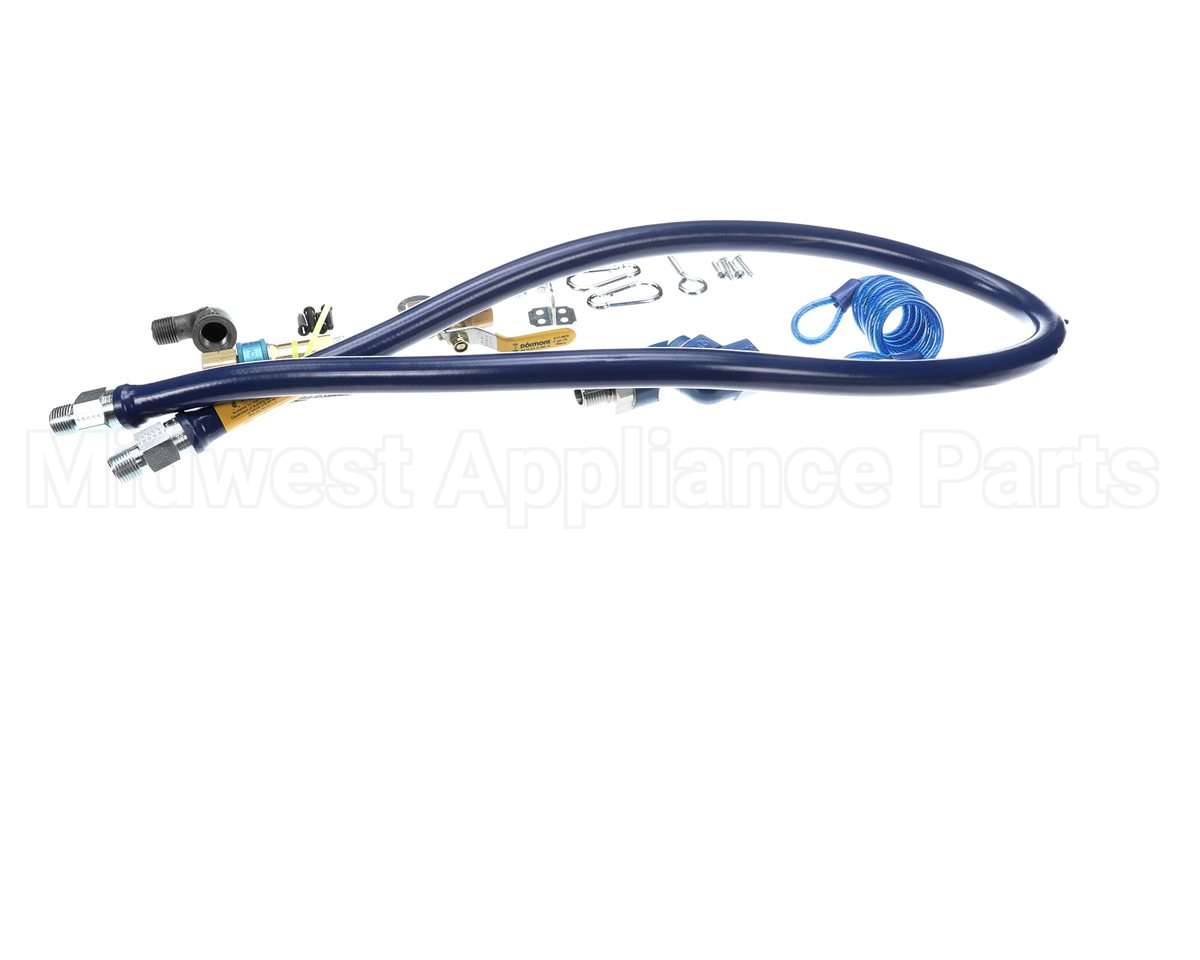 1650KITS60 Dormont 1/2 Dia., 60 Blue Hose, Snapfast, Swivel