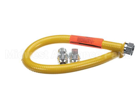 1650NPFS24 Dormont Stationary Gas Connector, 1/2 Dia., 24 L