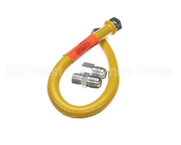 1650NPFS24 Dormont Stationary Gas Connector, 1/2 Dia., 24 L