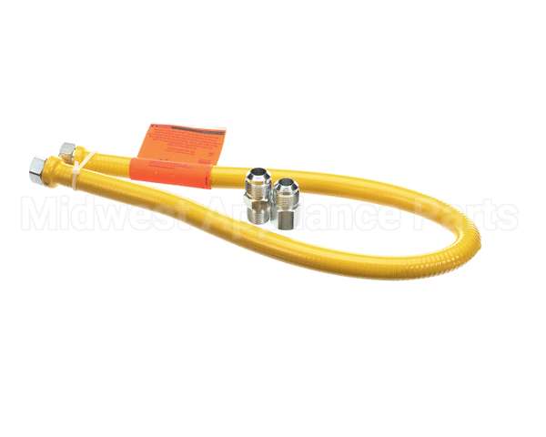 1650NPFS36 Dormont Stationary Gas Connector, 1/2 Dia, 36 L