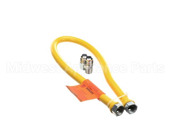 1650NPFS36 Dormont Stationary Gas Connector, 1/2 Dia, 36 L