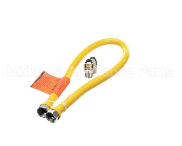 1650NPFS36 Dormont Stationary Gas Connector, 1/2 Dia, 36 L