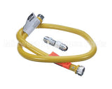 1650NPFS48 Dormont Stationary Gas Connector, 1/2 Dia., 48 L